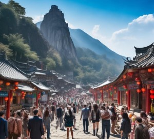 山东泰山，基于历史传承与创新发展，与新合作商贸携手，展望未来。